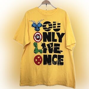 Marvel YOLO comics shirt